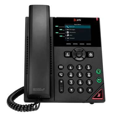 VVX 250 4-line Desktop Business IP Phone with du : image 1
