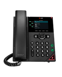 VVX 250 4-line Desktop Business IP Phone with du