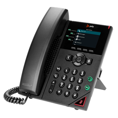 VVX 250 4-line Desktop Business IP Phone with du : image 3