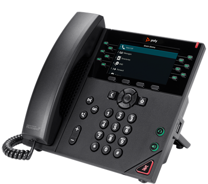 VVX 450 12-line Desktop Business IP Phone with d : image 3